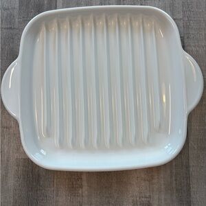 Corning Ware MR-3 Rack Microwave Bacon Browning Dish 9x9